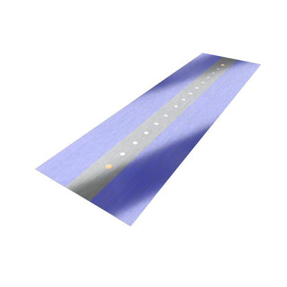 Bon Tool Blue Steel Square End Finish Trowel - Camel Back Wood Handle - RHINOBUILD Bricklaying Tools