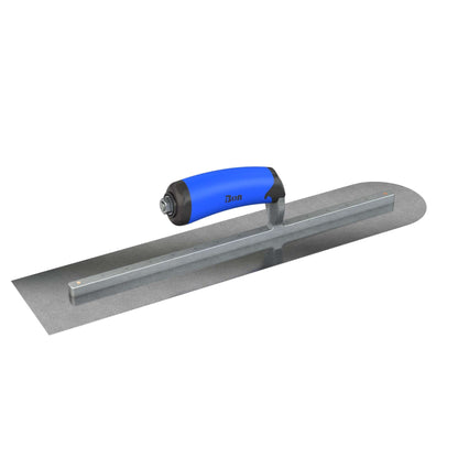 Bon Tool Carbon Steel Square/Round Trowel - Comfort Wave Handle - RHINOBUILD Bricklaying Tools