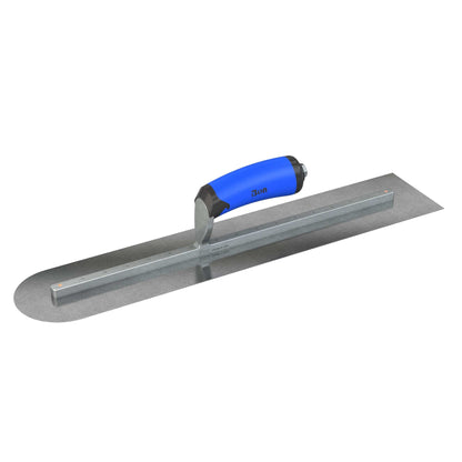 Bon Tool Carbon Steel Square/Round Trowel - Comfort Wave Handle - RHINOBUILD Bricklaying Tools
