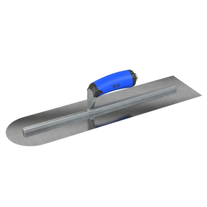Bon Tool Carbon Steel Square/Round Trowel - Comfort Wave Handle - RHINOBUILD Bricklaying Tools