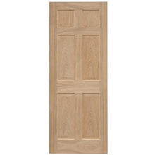 Load image into Gallery viewer, 6 Panel Oak Unfinished Internal Door - All Sizes - Doors4less
