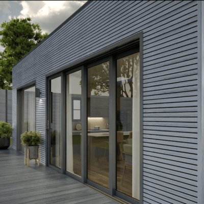 ShadowClad Exterior Composite Cladding Slatted Panel 2900mm x 175mm x 9mm - All Colours - ShadowClad