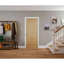 Load image into Gallery viewer, Victorian 4 Panel Clear Pine Panel Unfinished Internal Door - All Sizes - Doors4less
