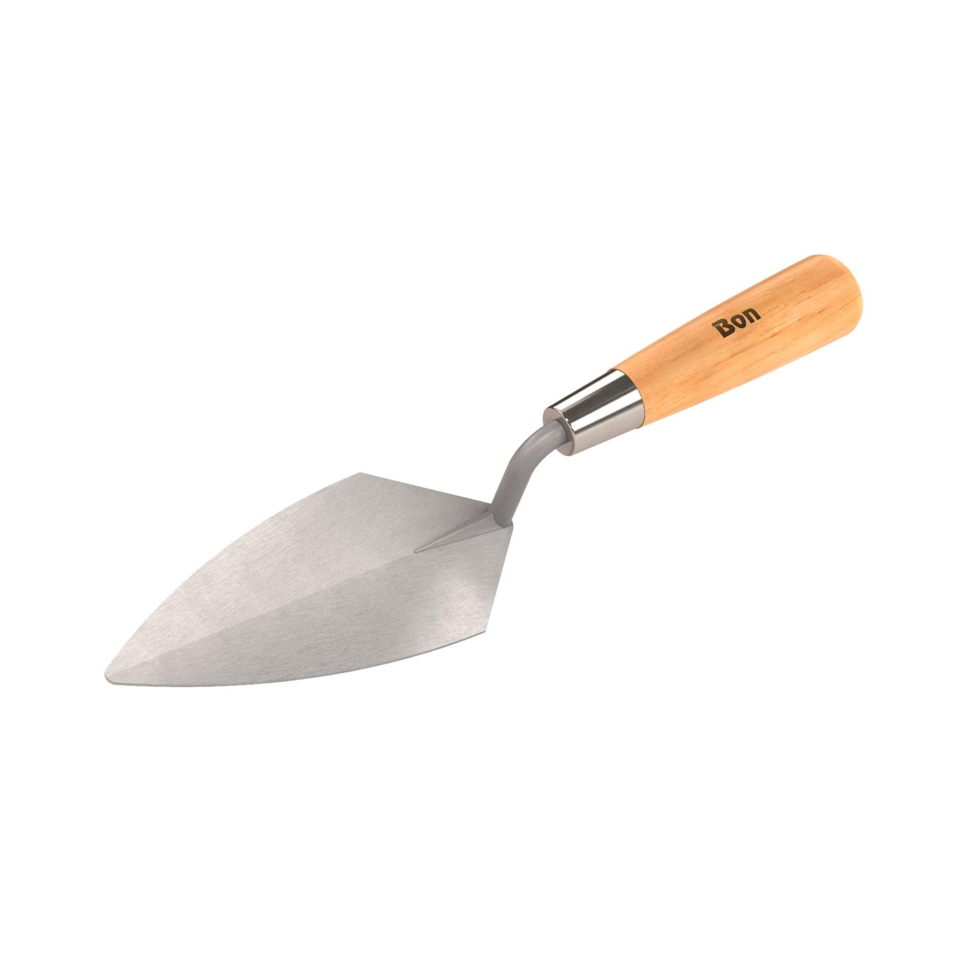 Bon Tool Stainless Steel Pointing Trowel Wood Handle - RHINOBUILD Bricklaying Tools