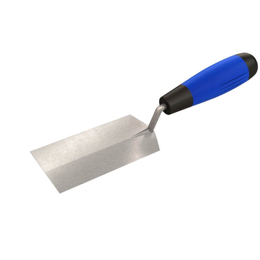 Bon Tool Stainless Steel Margin Trowel Comfort Handle - RHINOBUILD Bricklaying Tools