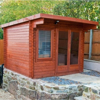 Shire Belgravia Log Cabin - All Sizes - Shire