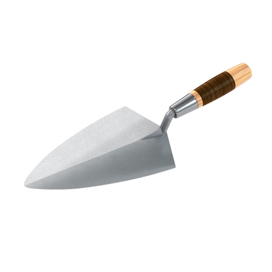 Bon Tool Philadelphia Brick Trowel Leather Handle - RHINOBUILD Bricklaying Tools