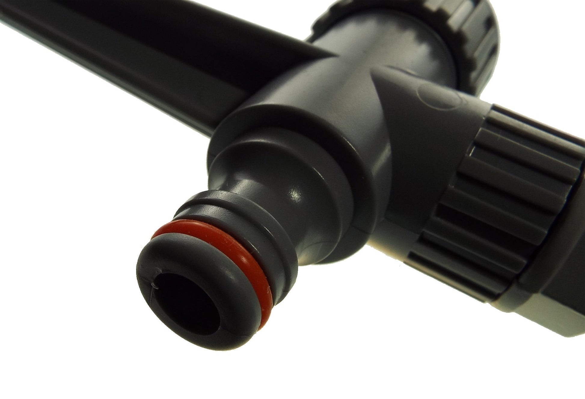 Rotary Butterfly Lawn Sprinkler on Spike De Luxe - White Line - Best4Trade-Retail Garden watering
