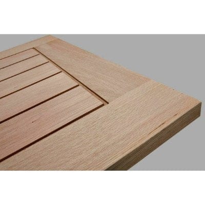 Cottage Oak Unfinished Internal Fire Door FD30 - All Sizes - Doors4less