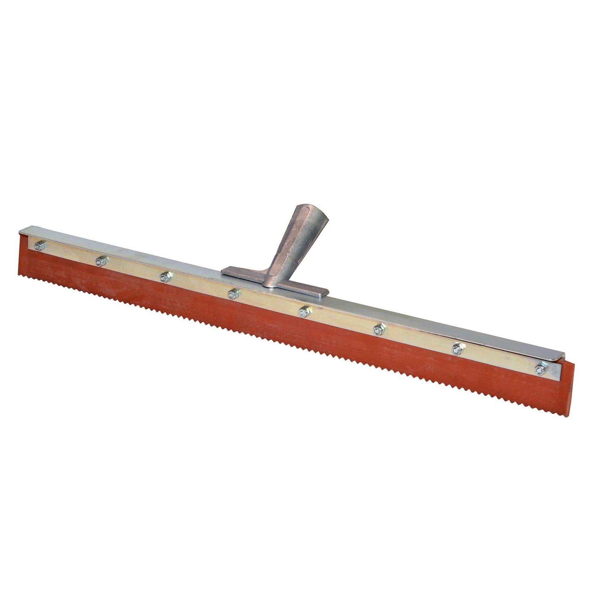 Bon Tool Notched Micro Topping Floor Squeegee - RHINOBUILD Bricklaying Tools