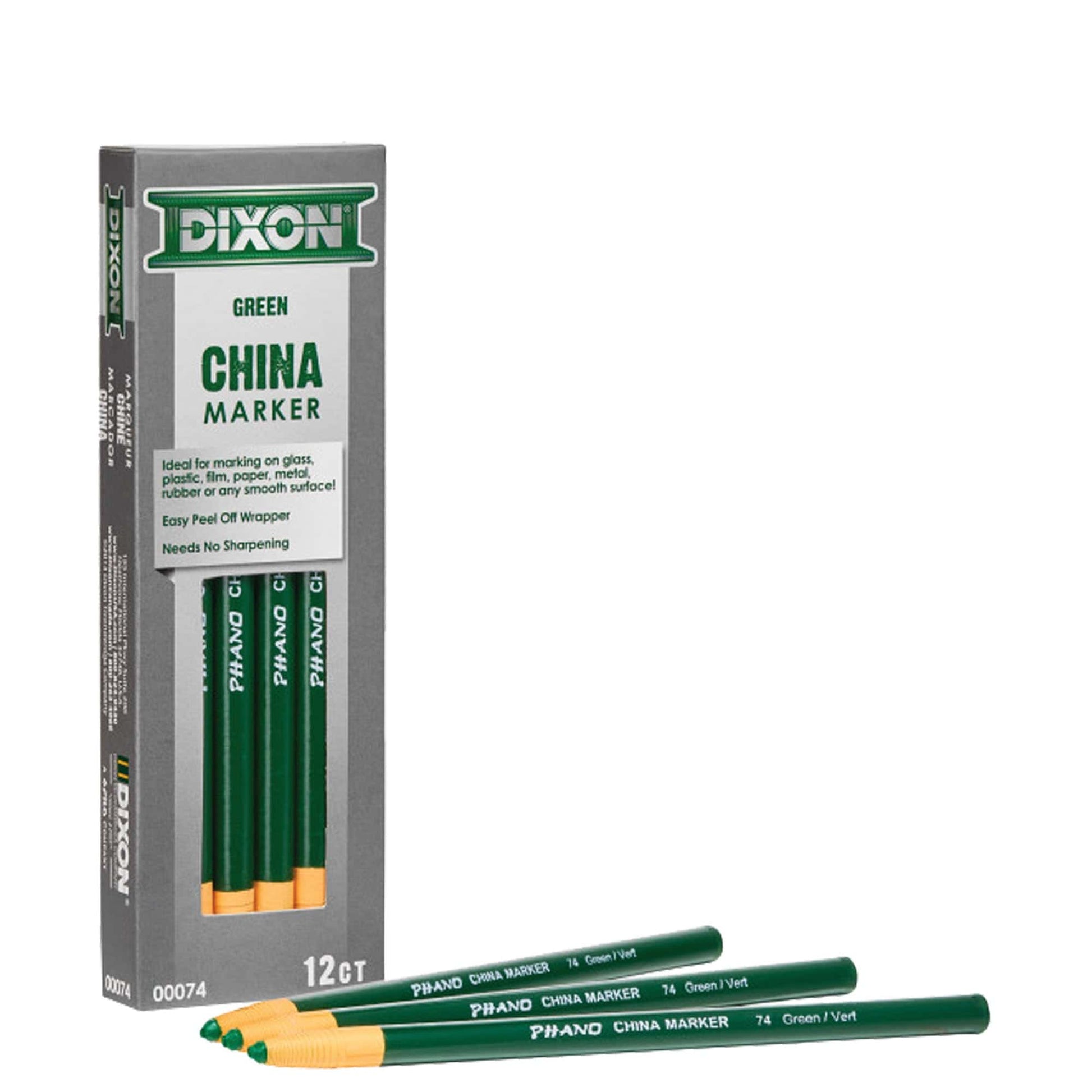 Dixon China Marker - Green 84-285 (Single Pencil) - RHINOBUILD Bricklaying Tools