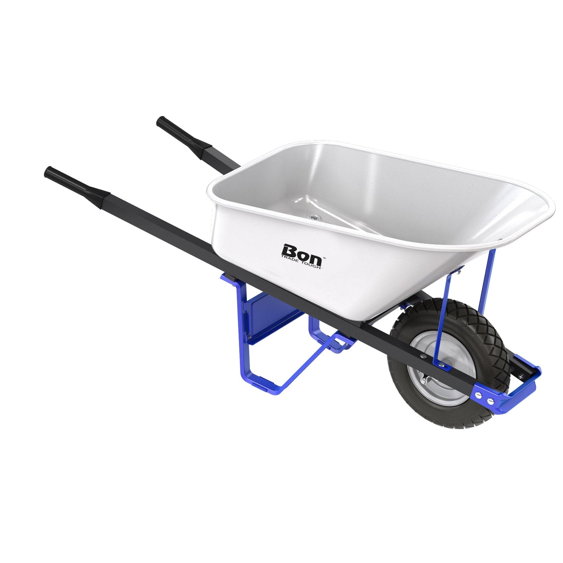 Bon Tool Trade Tough Steel Tray Wheel Barrow - RHINOBUILD Bricklaying Tools
