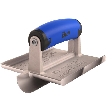 Bon Tool Stainless Steel Concrete Bullet™ Groover - Comfort Wave Handle - RHINOBUILD Bricklaying Tools