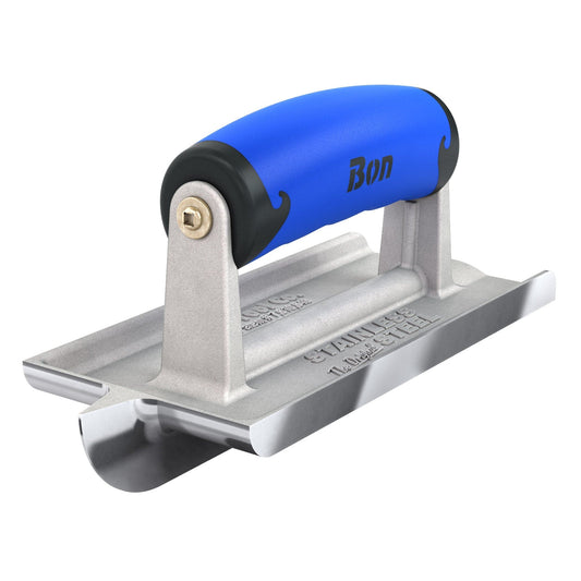 Bon Tool Stainless Steel Bullet™ Groover - Comfort Wave Handle (88-380) - RHINOBUILD Bricklaying Tools
