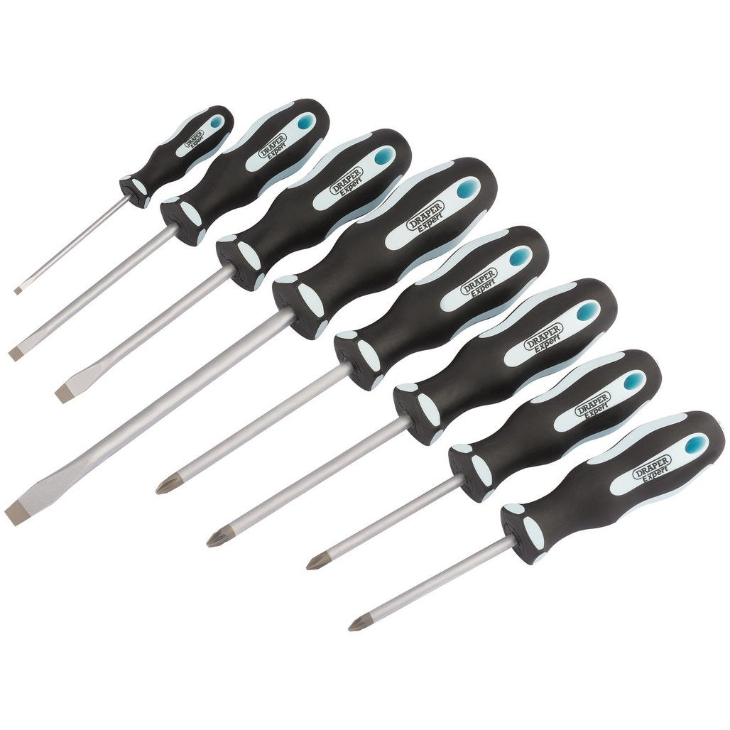 8 Piece Screwdriver Set - Draper Hand Tools