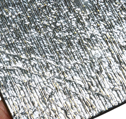 5m² Automotive Insulation Mat Foil Faced Self Adhesive Heat Reflector Foam, GlassMAT PE