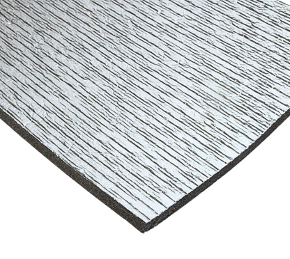 5m² Automotive Insulation Mat Foil Faced Self Adhesive Heat Reflector Foam, GlassMAT PE