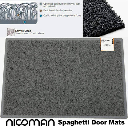 Indoor Dirt-Trapper Easy-Clean Door Mat - Fan Pattern