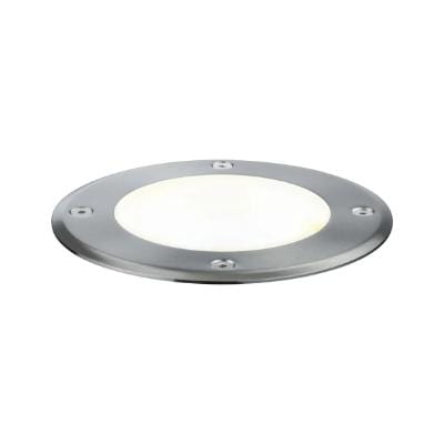 Outd Plug & Shine Floor Individual Spotlight - Silver - Paulmann