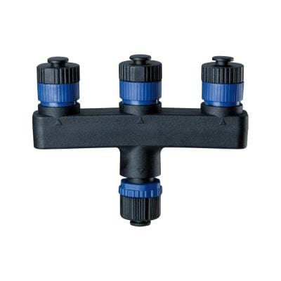 Outdoor Plug & Shine Connector - 3 Outputs - Paulmann