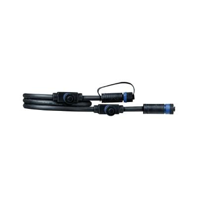 Outdoor Plug & Shine Cable 1m - 3 Outputs - Paulmann