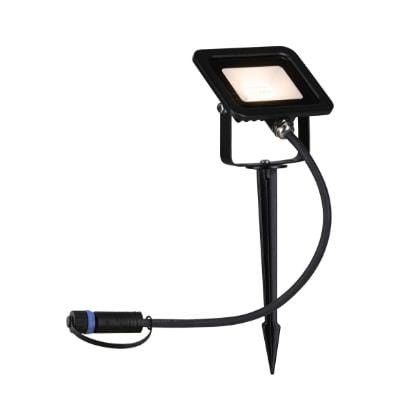 Outdoor Plug & Shine Flood Individual Spotlight - 103mm x 23mm - Paulmann