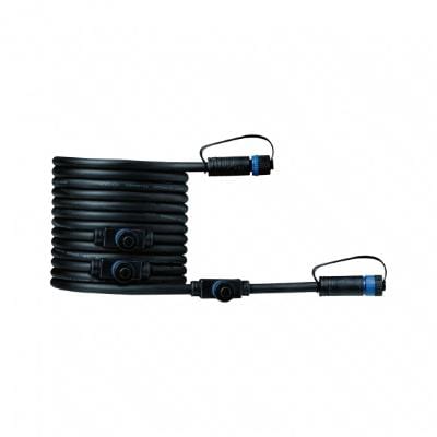 Outdoor Plug & Shine Cable 5m - 4 Outputs - Paulmann