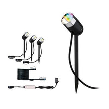 Load image into Gallery viewer, Outdoor Plug &amp; Shine LED Garden Spotlight Pike Set - Paulmann
