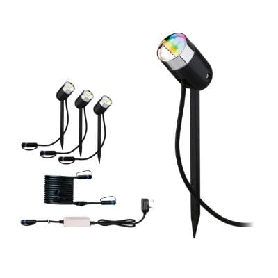 Outdoor Plug & Shine LED Garden Spotlight Pike Set - Paulmann