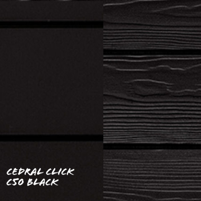 Cedral Click Smooth Cladding Panel 186mm x 12mm x 3.6m - All Colours
