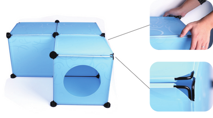 Kitty Cubby – Parts – Half-Snap White Ball - Best4Trade-Retail PETS