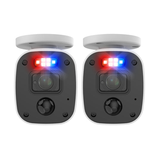 Swann 2K Wired DVR CCTV Add-On Bullet Camera - Pack of 2