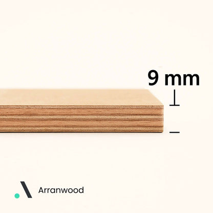 9mm Marine Plywood Complies With BS1088 - Pack of 2