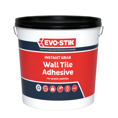 Instant Grab Wall Tile Adhesive - Evo-Stik