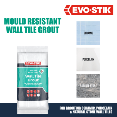 Evo-Stik Wall Tile Grout - Mould Resistant - Evo-Stik