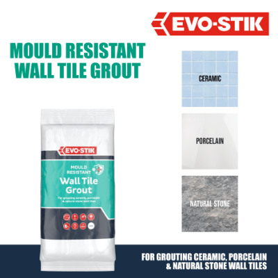 Evo-Stik Wall Tile Grout - Mould Resistant - Buy Now