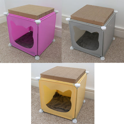 Kitty Cubby Cat Cube Play House MINI - Best4Trade-Retail PETS