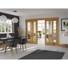 Load image into Gallery viewer, Oak Sliding Door Frame - 2pcs (includes hardware kit) 3500mm - XL Joinery
