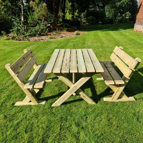 Churnet Valley Ashcombe Table Set - Sits 4 - Churnet Valley