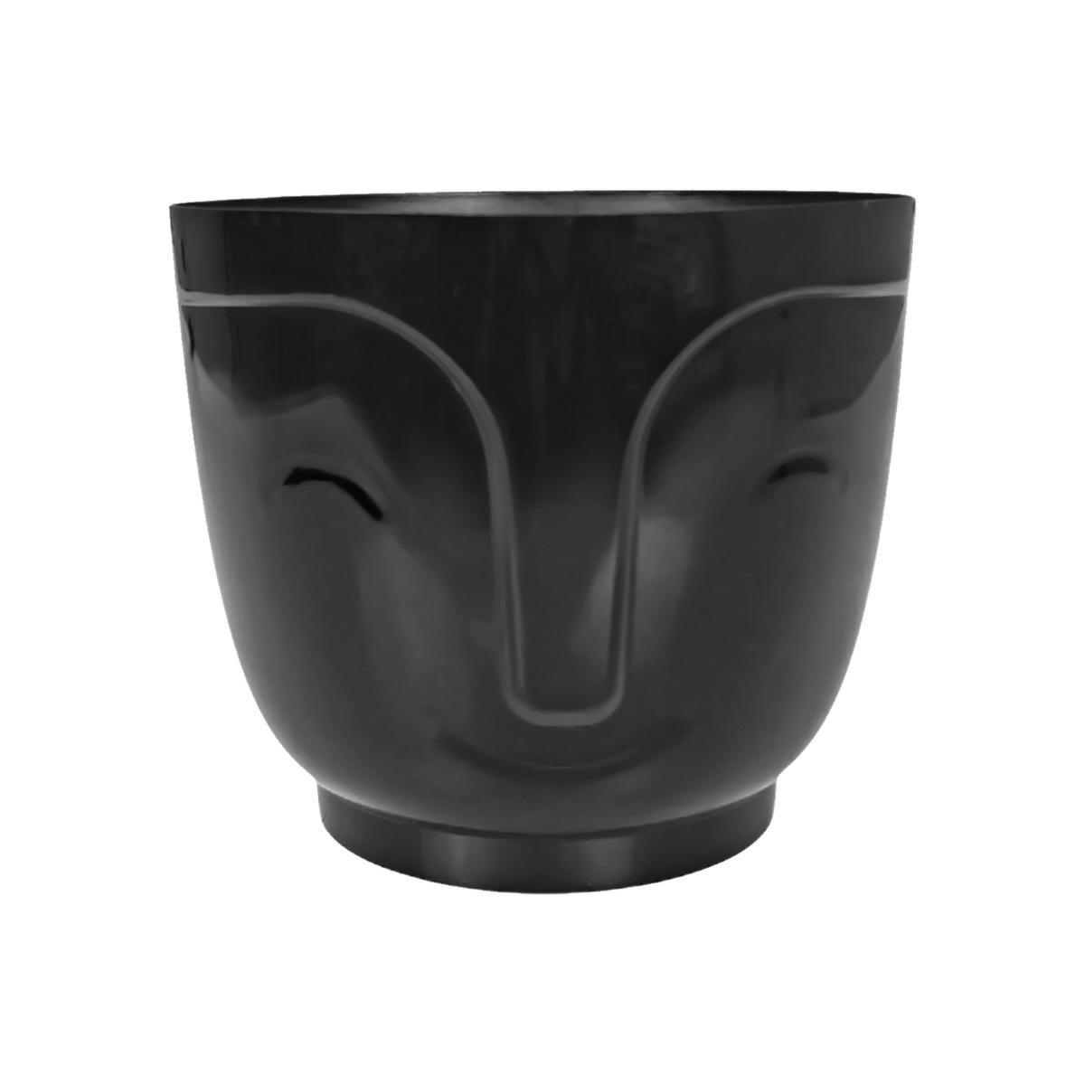 Atena Pot Without Hole 140mm Black - Best4Trade-Retail Planting