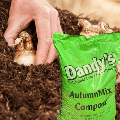 AutumnMix Compost Garden Mulch - Dandy's Topsoil & Landscape Supplies Topsoil & Compost