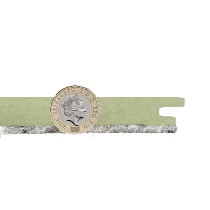 Acuphon PhonoDeck Micro 17 Slimline Acoustic Overlay Board - 17mm x 1200mm x 600mm - Acuphon