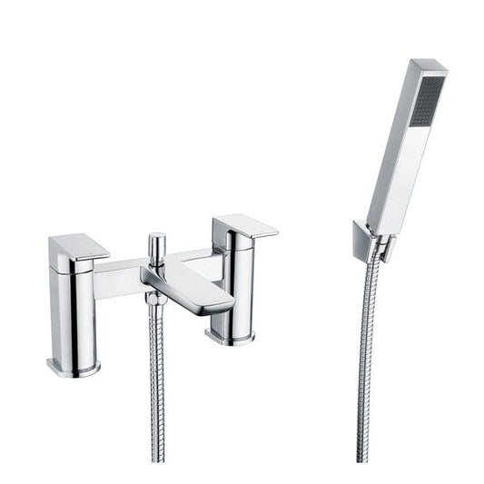 Alto Chrome Bath Shower Mixer - Aqua Bathrooms