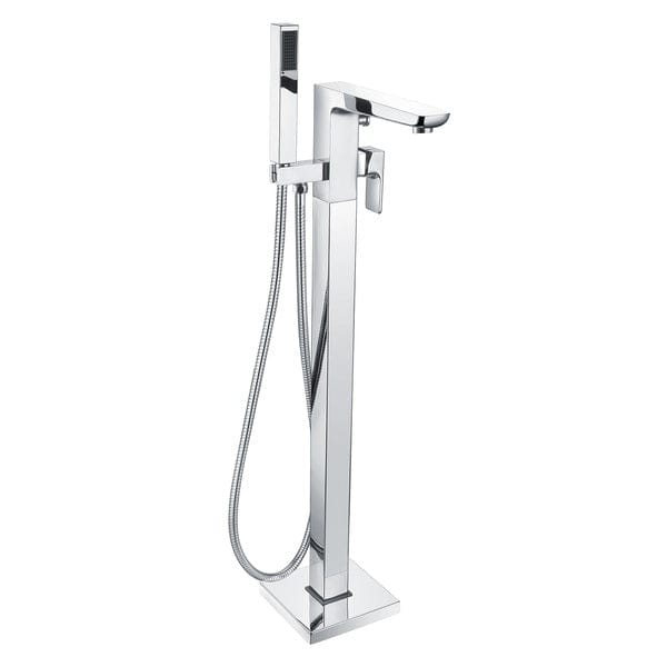 Alto Free Standing Chrome Bath Shower Mixer - Aqua Bathrooms