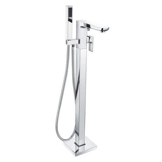 Alto Free Standing Chrome Bath Shower Mixer - Aqua Bathrooms