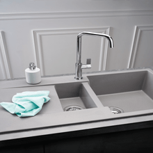 Load image into Gallery viewer, Amsterdam 15 1.5 Bowl Granite Composite Kitchen Sink - All Colours - Reginox
