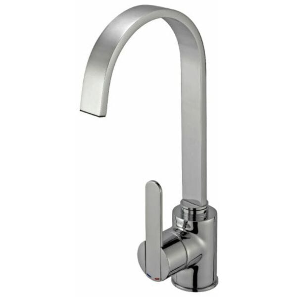 Amur Brushed Nickel Kitchen Tap - Reginox Kitchen Tap