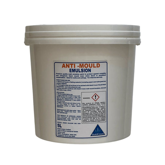 Anti-Mould Paint Emulsion - Biokil Crown - DIY Refurb Top Selling