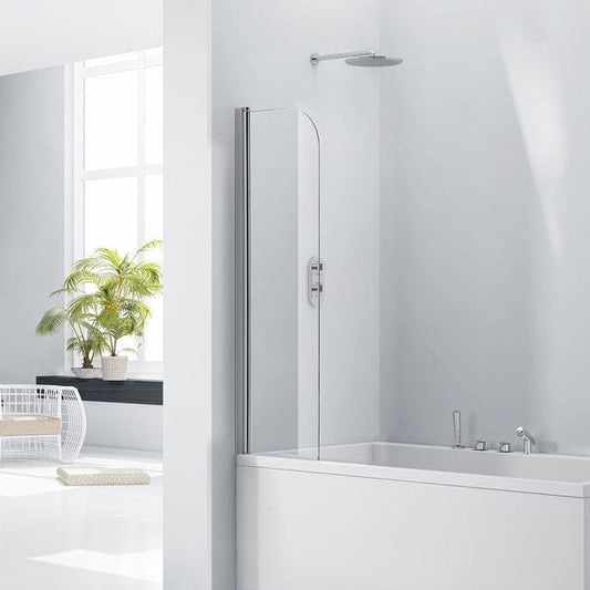 Aquaglass 5mm Mini Bath Screen - 1400 x 300mm - Aqua Bathrooms