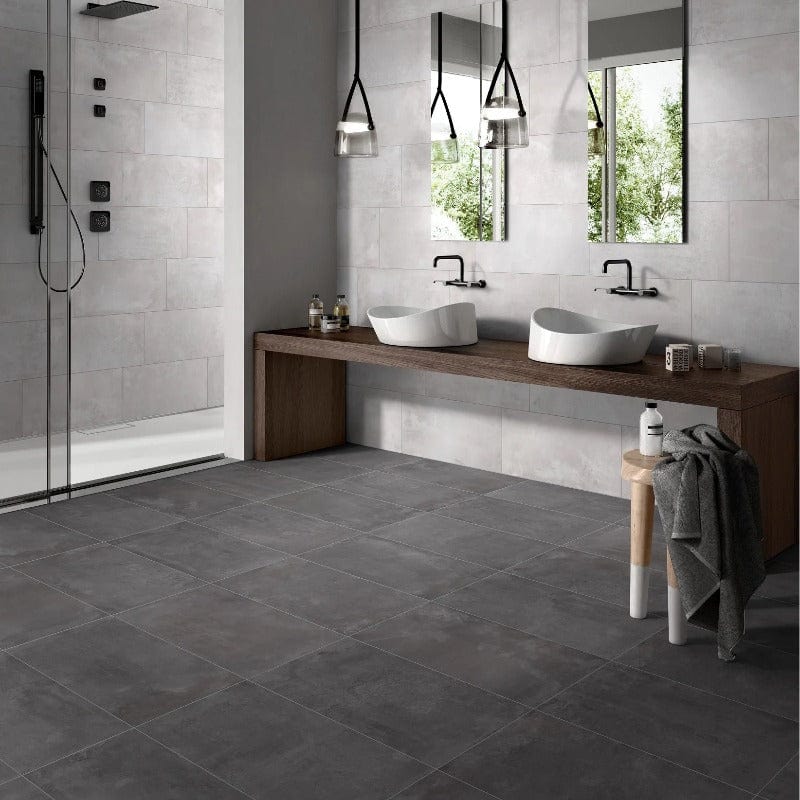 Arizona Marble Effect 1200mm x 600mm - Matt Anthracite (2 per Box) - Rino Tiles